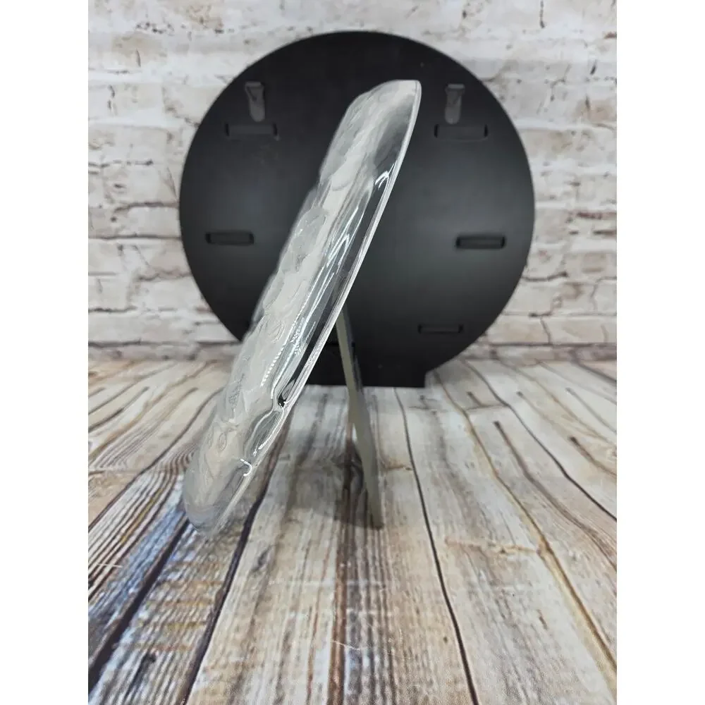 Crystal Clear Signatures Frosted Vine Leaves Oval Picture 5 x 7 Photo Frame
